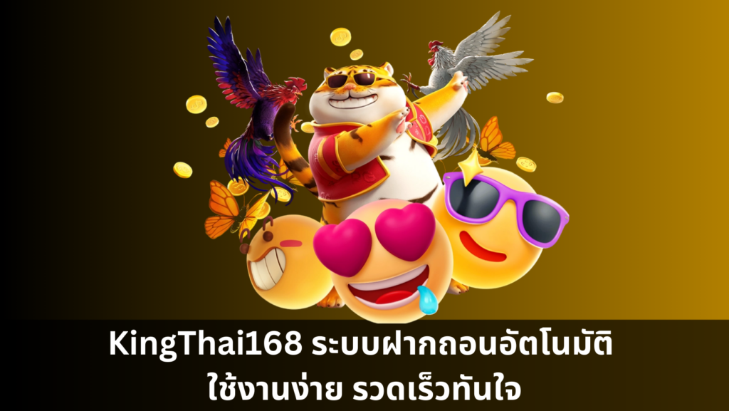 KingThai168 ระบบฝากถอนอัตโนมัติ ใช้งานง่าย รวดเร็วทันใจ